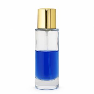 شیشه ادکلن استوانه ای شفاف